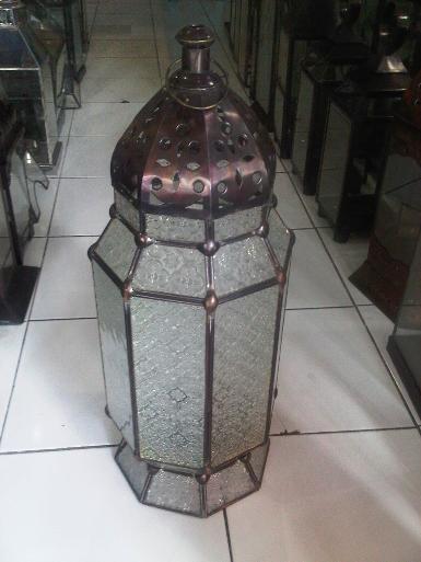 Morocco Lamp Item code MRL01A size wide 20 cm high 40 cm