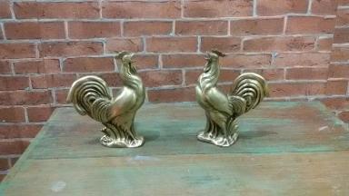 Chicken Handle Brass Item Code N.173C size high 100 mm.